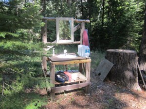 Outdoor kitchen/vanity