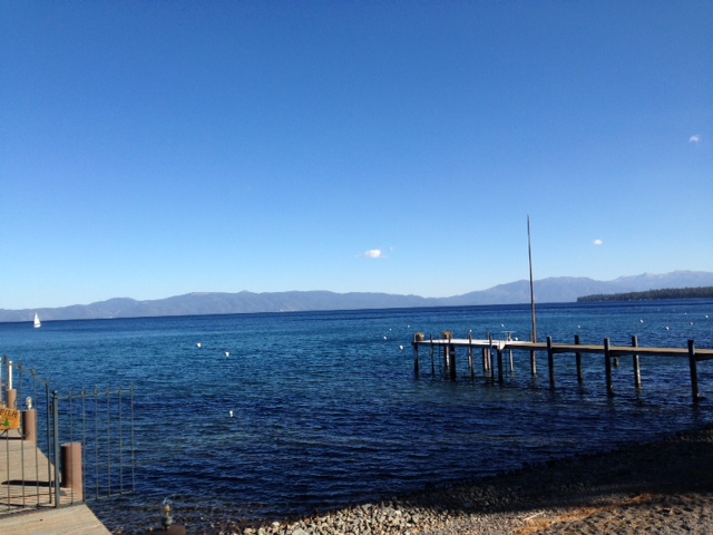 Sunny skies on Sunday at Tahoe