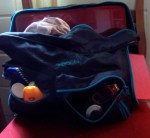 Laptop, Nook Book, Toiletries, jeans, long sleeved shirt, underwear...