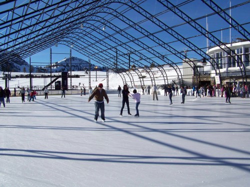 Squaw Valley's Ice Rink at High Camp