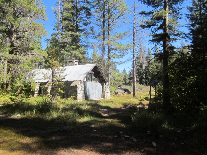 One of the buildings at Glen Alpine Springs