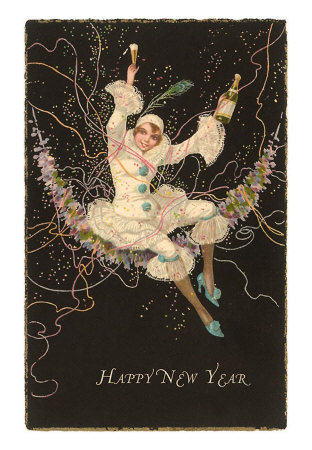 happy-new-year-clown-lady-with-champagne